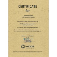 WIDOS Certifikát p.Sýkora